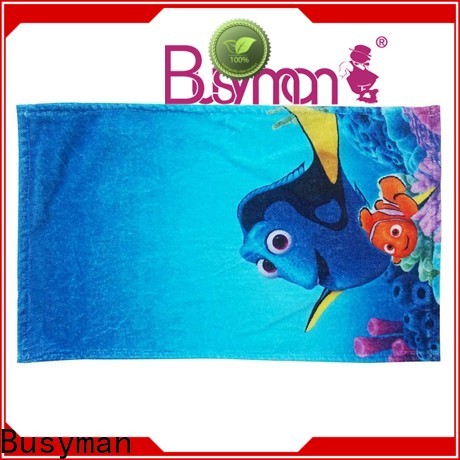 Busyman printed hand towel nice user experience for sports