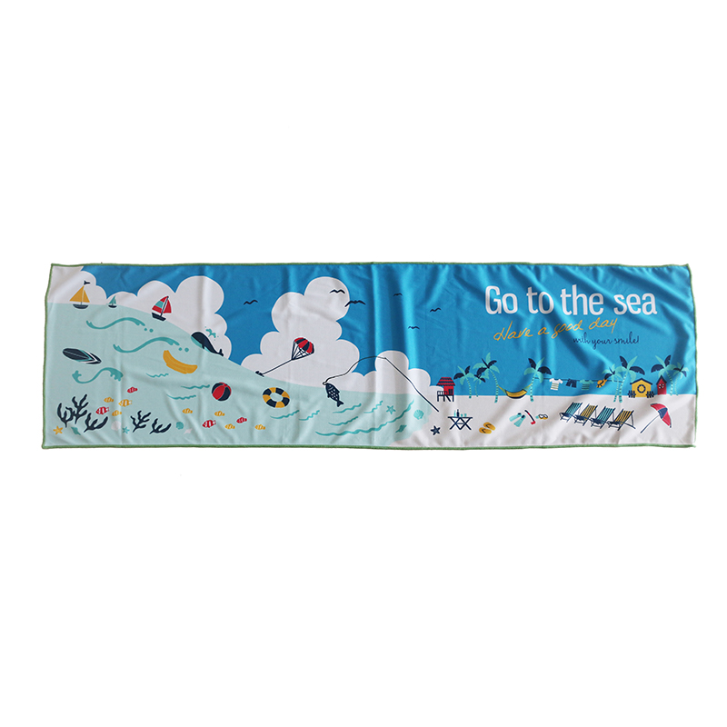 High quality custom printed instant cool towel