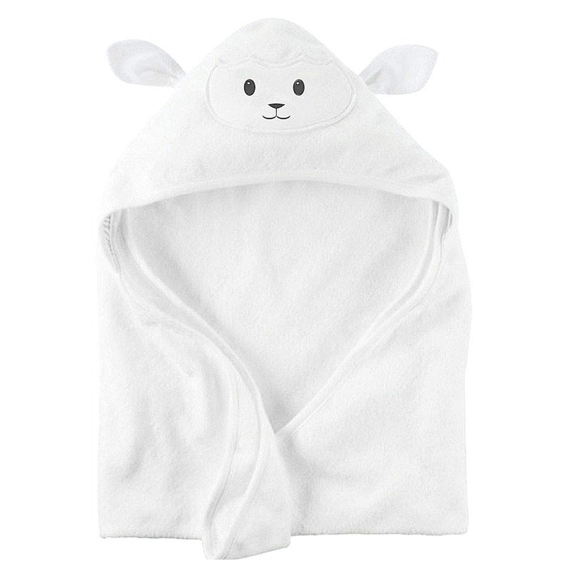 Soft 300gsm Bamboo Hooded Baby Kids Towel with Bear Ear