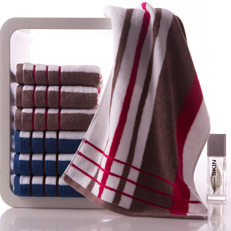 2020 hot sale jacquard terry customized logo organicface towel