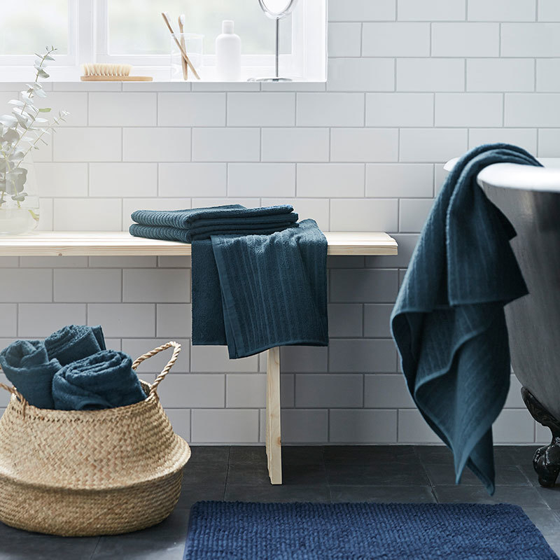 Custom IKEA style cotton bath towel