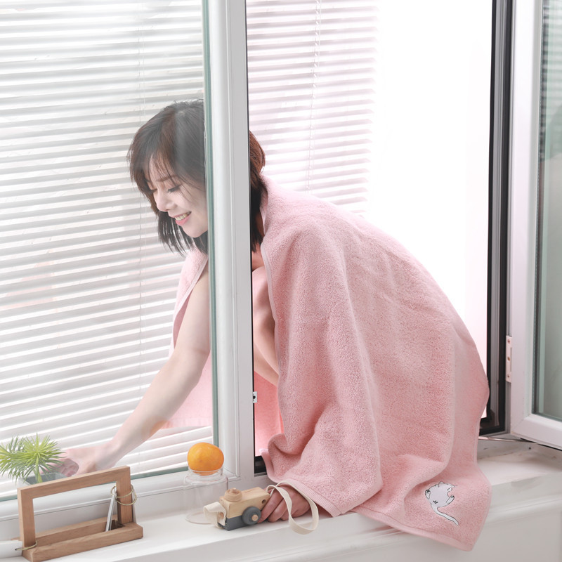 Women's winter household cotton absorbent wool wrap cotton quick drying bath swimming towel 2022 new