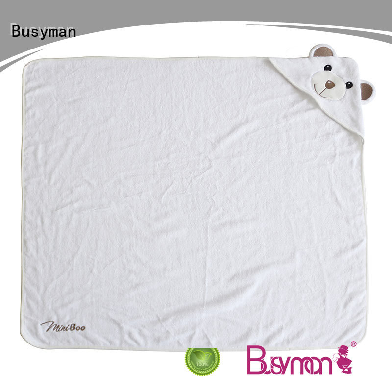 Busyman soft bamboo hooded towel home