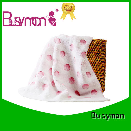Busyman comfortable jacquard towels design perfect for