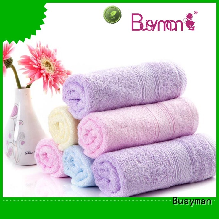 Busyman eco-friendly bamboo fiber beach towel very useful for babies