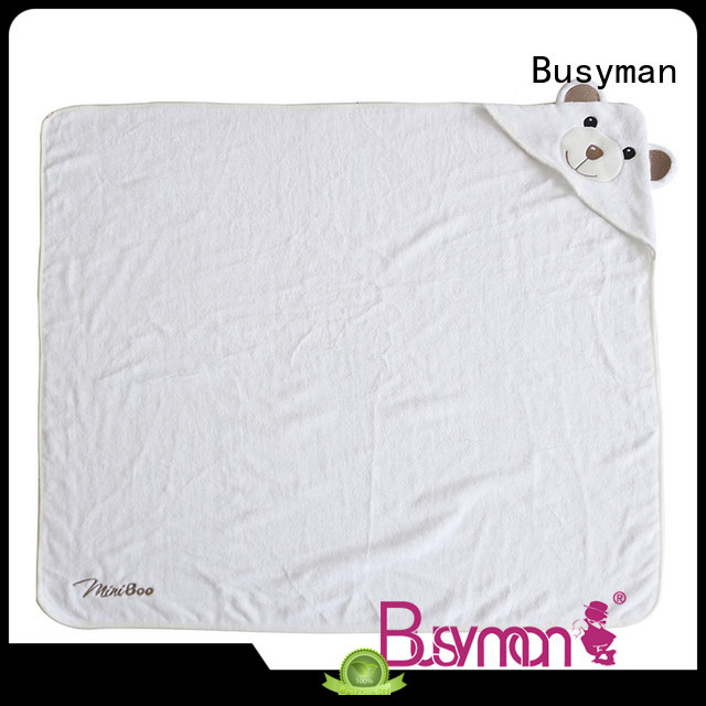Busyman hooded towel supplier perfect for baby use