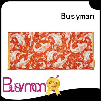 Busyman bath towels printed ideal for kitchen